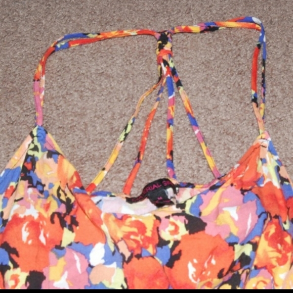 Floral Material Girl Dress - Picture 3 of 4